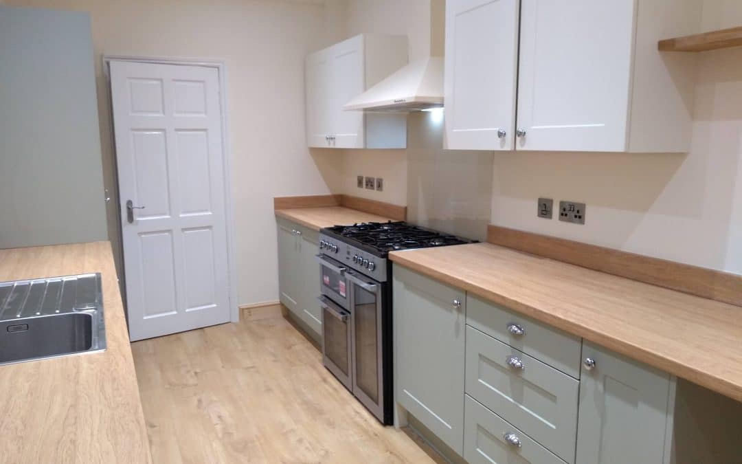 Beautiful 2 tone combination kitchen